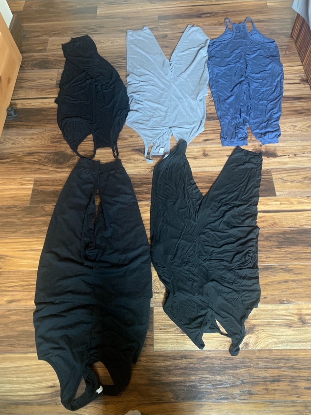 Women’s Black and Blue Jumpsuit Set - Versatile Everyday Pieces